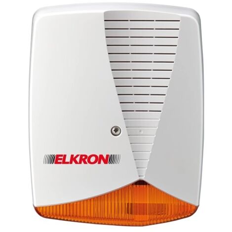 HPA700P - Sirena de policarbonato para exterior. Presión sonora 110 dB a 1 m. Destello de señal. Batería insertable 12V@2.2A. Certificación EN50131-4 grado 2.