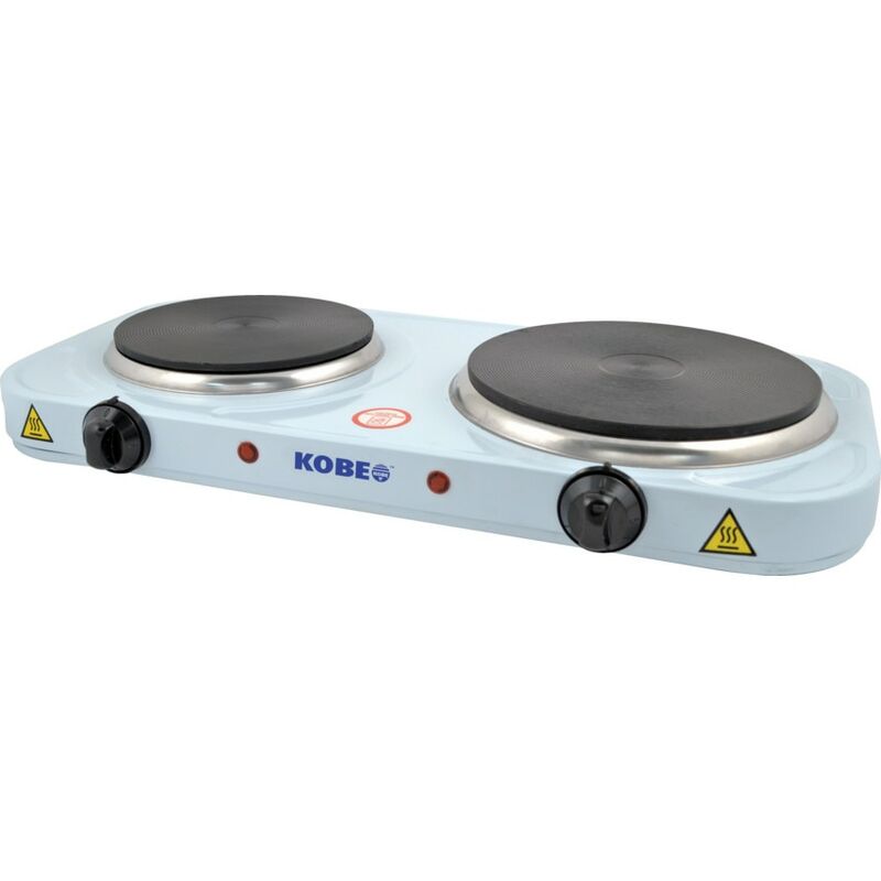 HPD250 Portable Hot Plate Two Elements 190MM 1.5KW and 160MM 1KW 240V - Kobe