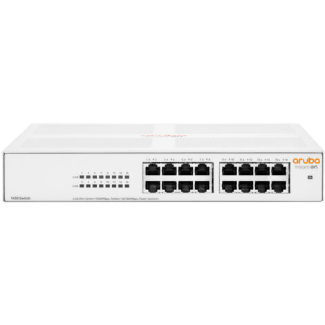 HPE Aruba Instant On 1430 Switch di Rete 16G Non Gestito Gigabit Ethernet Bianco