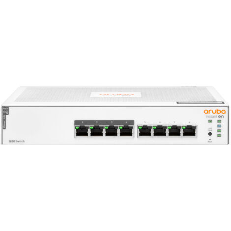 HPE Aruba Instant On 1830 Switch Gigabit 8 porte PoE Classe 4 Gestito