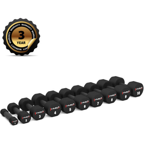 HPT07 2 x 7 KG POLYURETHANHANTELN TPU HMS