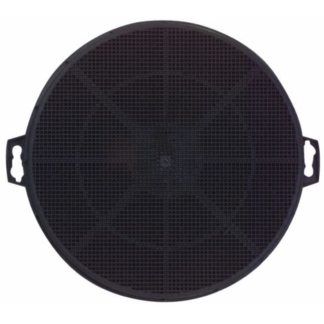 HQ Kohlefilter, Aktivkohlefilter Universal Ø 210mm rund m. Bajonettverschluß