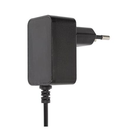 HQ-Power Adaptador de Corriente Universal, para Equipos informáticos, 5 V CC, 1 A, 5 W, Clavija de CC de 5,5 x 2,1 mm, Negro