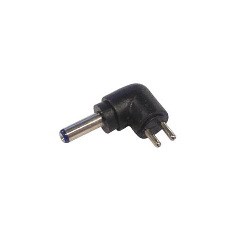 HQ-Power Conector de CC, 3,5 x 1,4 mm, 90°, negro