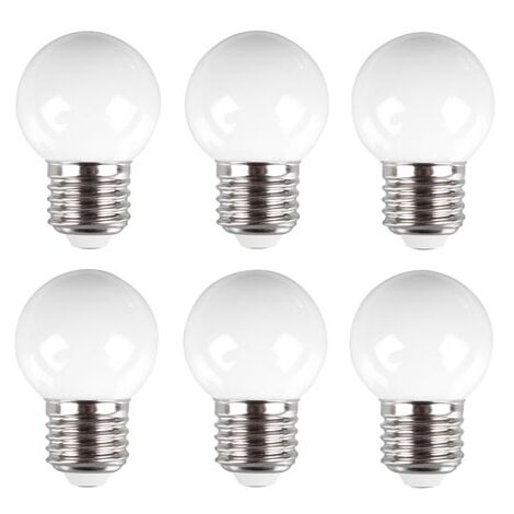 HQ-Power Lámpara LED, 0.6 W, 10 piezas, blanco cálido