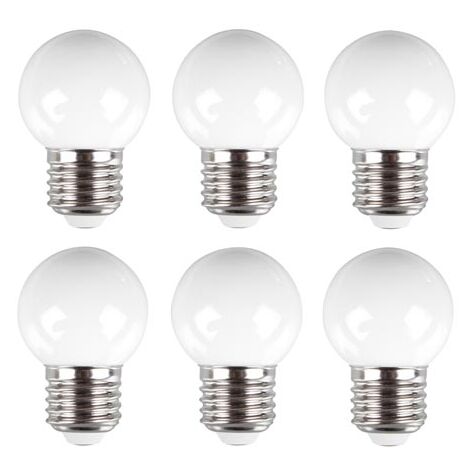 HQ-Power Lámpara LED, 0.6 W, 6 piezas, blanco cálido