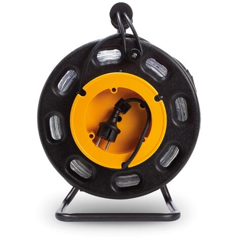 HQ-Power Luce LED flessibile de cavo a spirale, 6500 °K, 2850 lm, perfettoper l'illuminazione di cantieri, vani scala de, vani ascensore de, etc., adatto per uso interno ed esterno, 30 m, bianco fredd