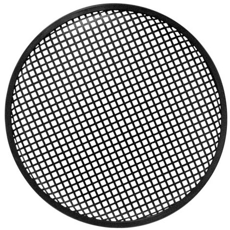HQ-Power Rejilla de Altavoces, 12 Pulgadas, Metal, Negro
