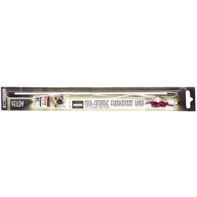 Hq Power - HQ-Power Lampe fluorescente à cathode, 30 cm, led jaunes, lumière froide, alimentation incluse