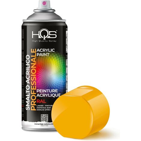 HQS Bomboletta di Vernice Spray Acrilica  Ral 1003 - Giallo Segnale