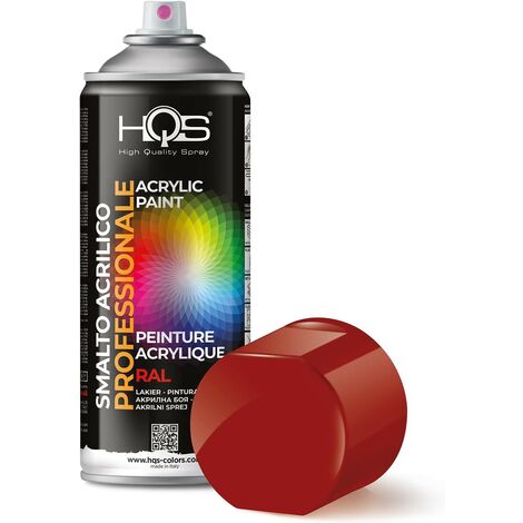 HQS Bomboletta di Vernice Spray Acrilica  Ral 3001 - Rosso Segnale