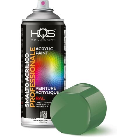 HQS Bomboletta di Vernice Spray Acrilica  Ral 6011 - Verde Reseda
