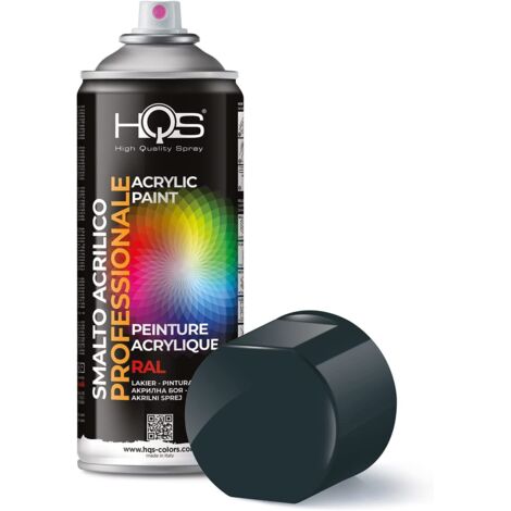 HQS Bomboletta di Vernice Spray Acrilica  Ral 7016 - Grigio Antracite