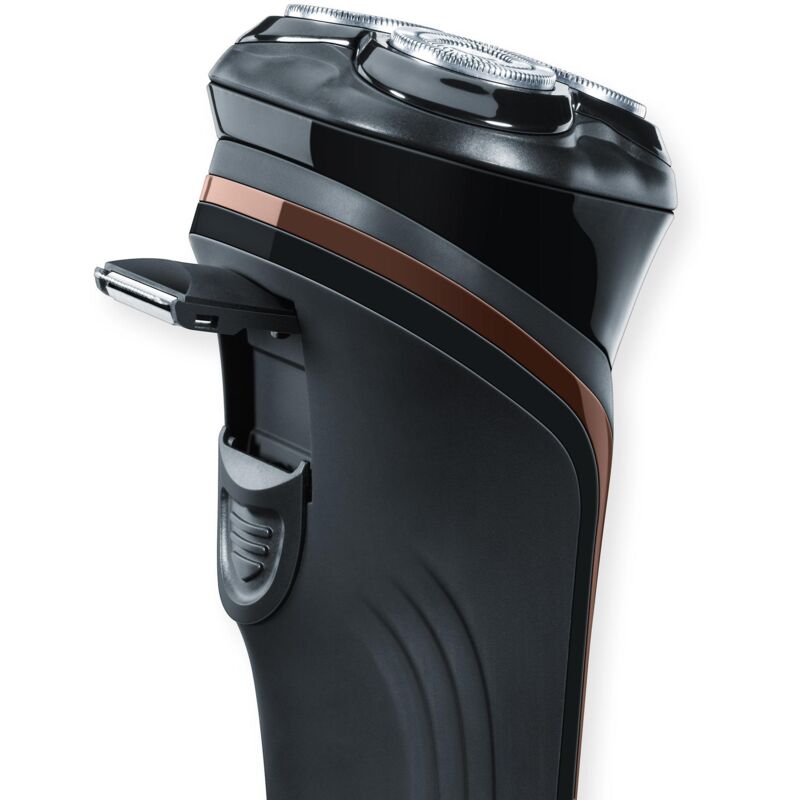 Beurer - Rasoio Rotante A Batteria Ricaricabile Con Display Digitale Hr 8000