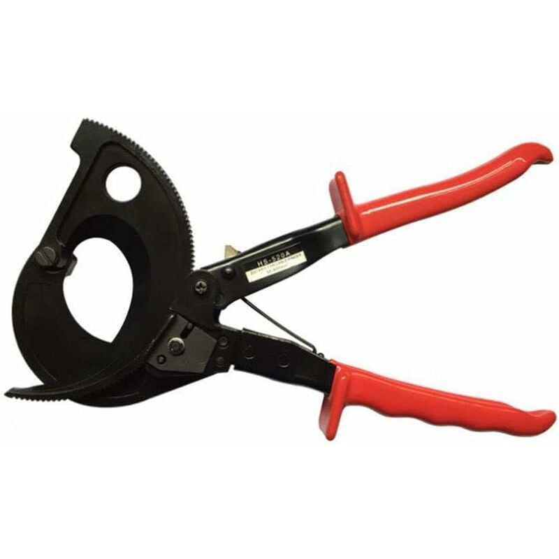 HS-520A Self-adjusting ratchet cable cutter up to max. 400 mm² in aluminum and copper