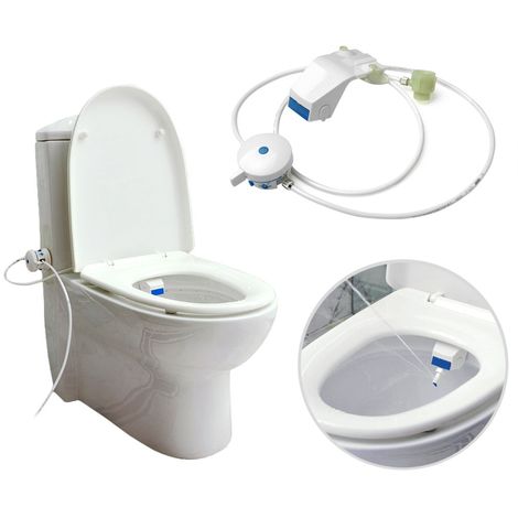 Wc Con Doccetta Bidet.Hs B8110 Bidet Esterno Per Wc Con Doccetta E Regolazione Temperatura Dell Acqua Mws3027