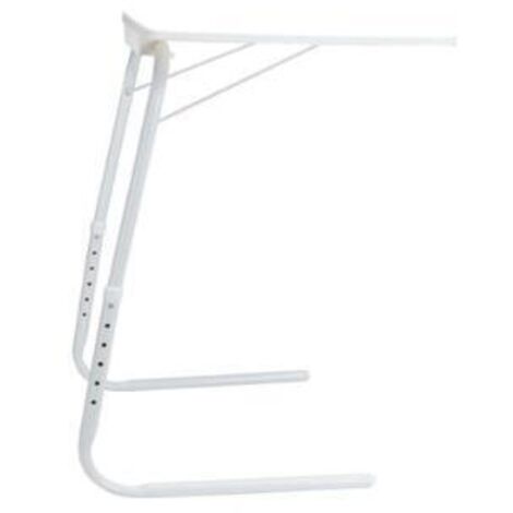 H&S mesa auxiliar sofa plegable 51x39x57/72 cm , Mesa auxiliar sofa plegable 51x39x57/72cm. -Marca: H&S. -Estructura metálica blanca y una superficie de polipropileno. -Su diseño p
