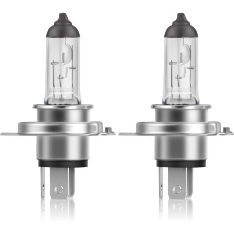 HS1 Ampoules Halogène de Phare 12V 35W 3000K Jaune Lumière Brillante Feux de Jour Halogène Pour Voiture Moto, 2 Lampes