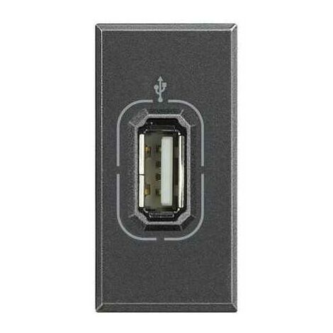 Hs4285 Presa Connettore Usb Colore Antracite Axolute