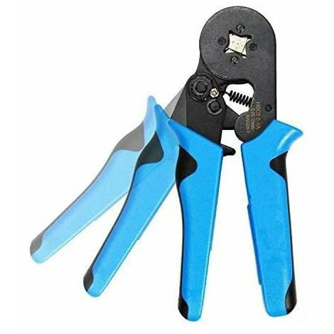 HSC8 6-4 0,08-10 mm² Pince a sertir auto-ajustable Pince a sertir Pince a denuder Outil a sertir automatique pour cable metallique isole et non isole Cosses a cliquet