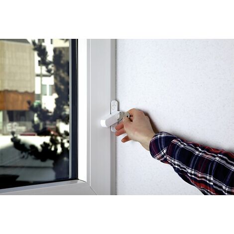 Fenstersicherung Türen Fenstertüren Fensterschloss Hebel Aufbruch FS10 von  Basi 