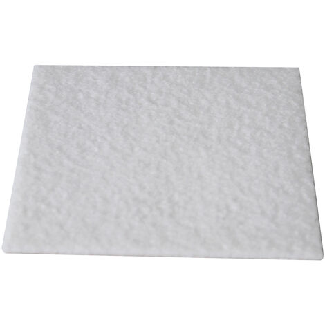 HSI Filzplatte, selbstklebend, weiß, 100x100mm, 1 STK