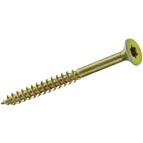 HSI Spanplattenschrauben, Tordrive, Eisen, chromatiert, 4,5x 50 mm, 200 STK