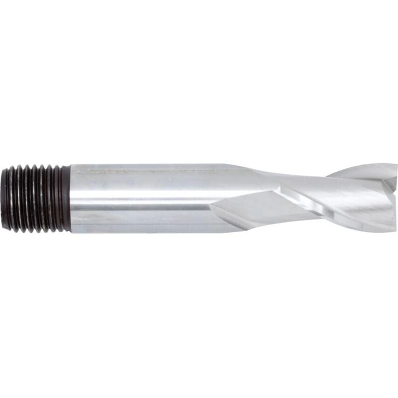 Sherwood - 9.5MM hss 2 Flute Threaded Shank Short Series Slot Drill