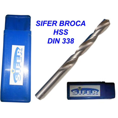 HSS-Bohrer DIN 338 SIFER 20 mm reduzierter Griff