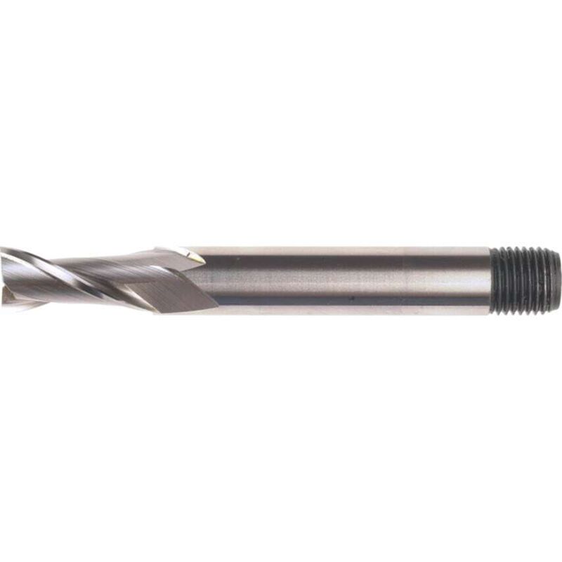 Sherwood - 5.00MM HSS-Co 5% 2 Flute Threaded Shank Long Series Slot Drills