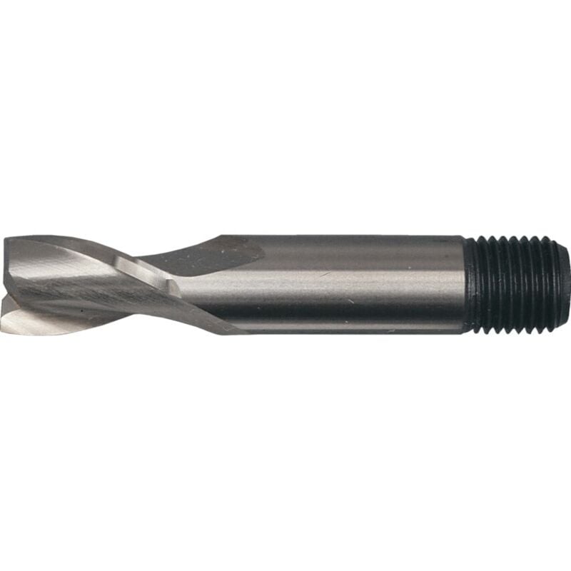 Sherwood 1.5MM HSS-Co 5% 2 Flute Threaded Shank Short Series Slot Drill