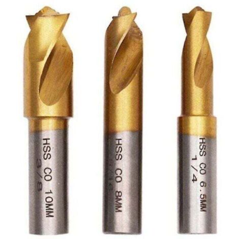 HSS-CO Kobalt-Bohrerset für gehärtetes Metall, Edelstahl, Gusseisen