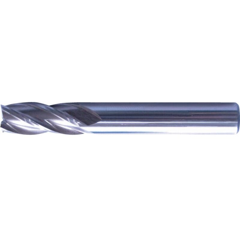 Sherwood 25.00MMX121.00MM O/A HSS-Co Plain Shank 4 Flute End Mills
