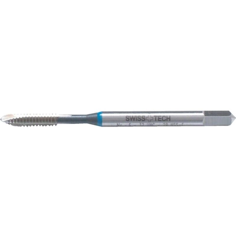 Swisstech - 1/2'X13 unc hss-ev Blue Ring Spiral Point/Gun Nose Tap - din 371/376