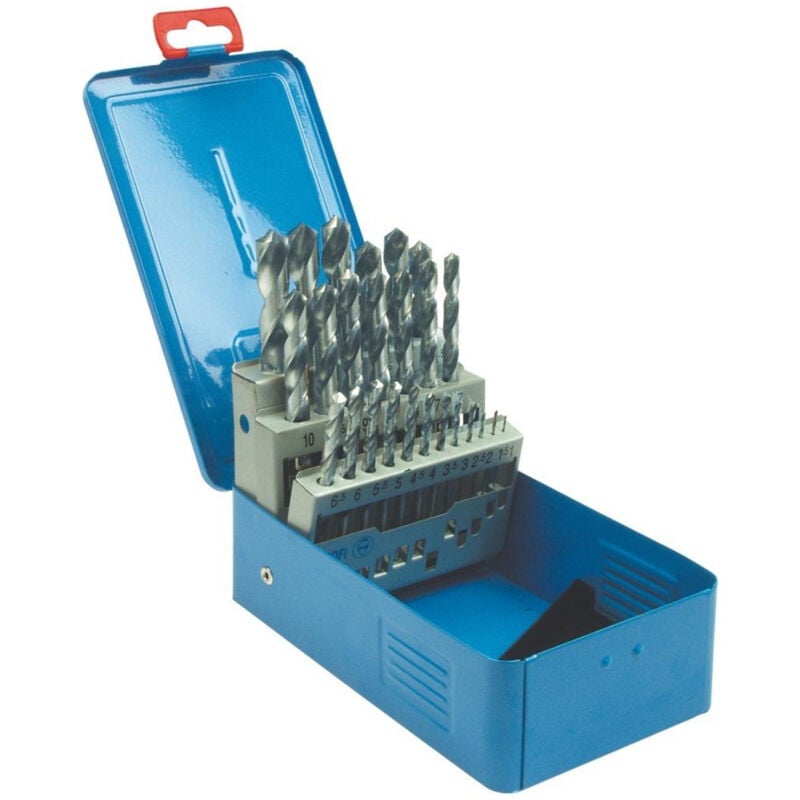 PTG - HSS-Foret hélicoidal en coffret 19- pièces