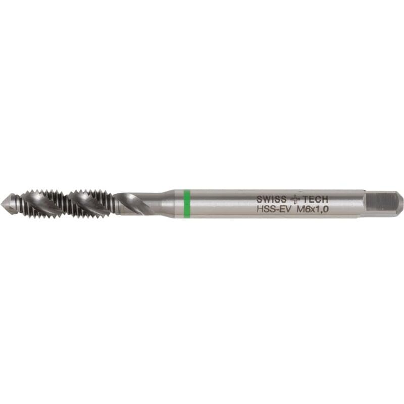 SwissTech M8X1.25 Green Sp/Fl 371 H SS-EV Nit Tap
