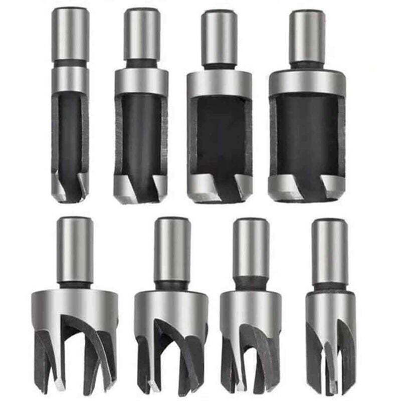 Image of HSS-Holzdübelschneider – Durchmesser 6/10/13/16 mm – Für Bohrmaschinen – Profiqualität