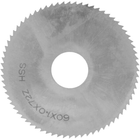 HSS-Kreissägeblatt – 60 x 1,0 mm, 72 Zähne