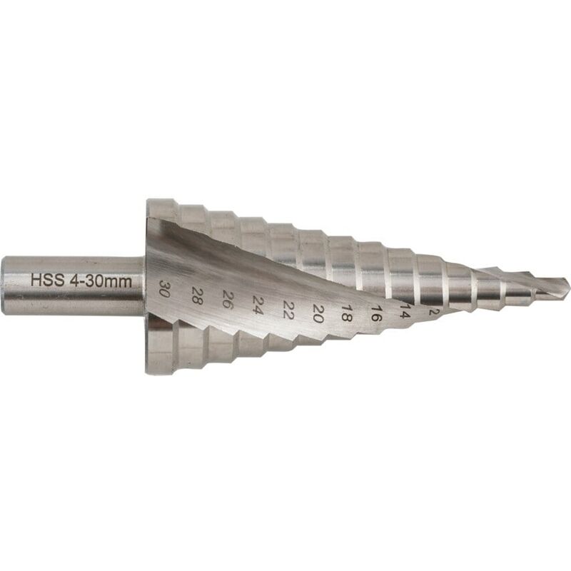 4-30MM 14-Step Sheet Metal Step Drill - Sherwood