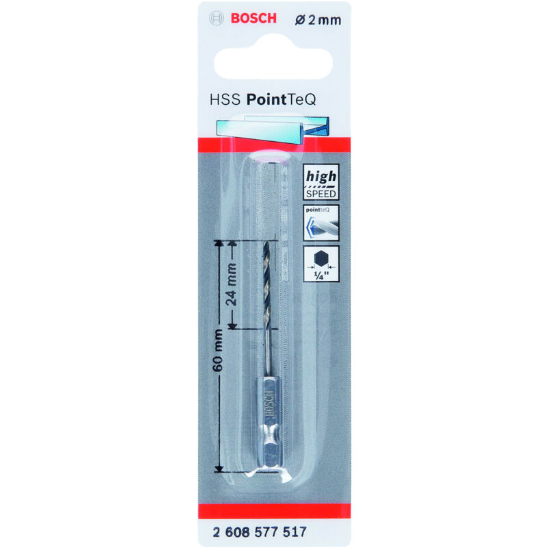 

HSS PointTeQ Hex: 2 2608577517 - Bosch