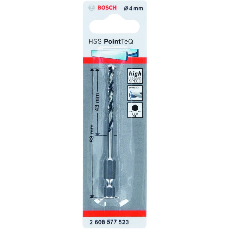 

HSS PointTeQ Hex: 4.0 2608577523 - Bosch
