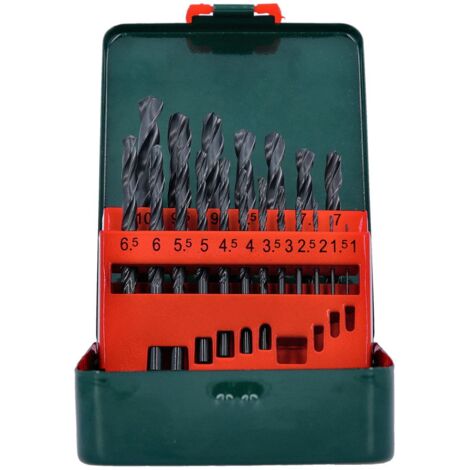 HSS-R Drill Bit Set of 19 1-10mm