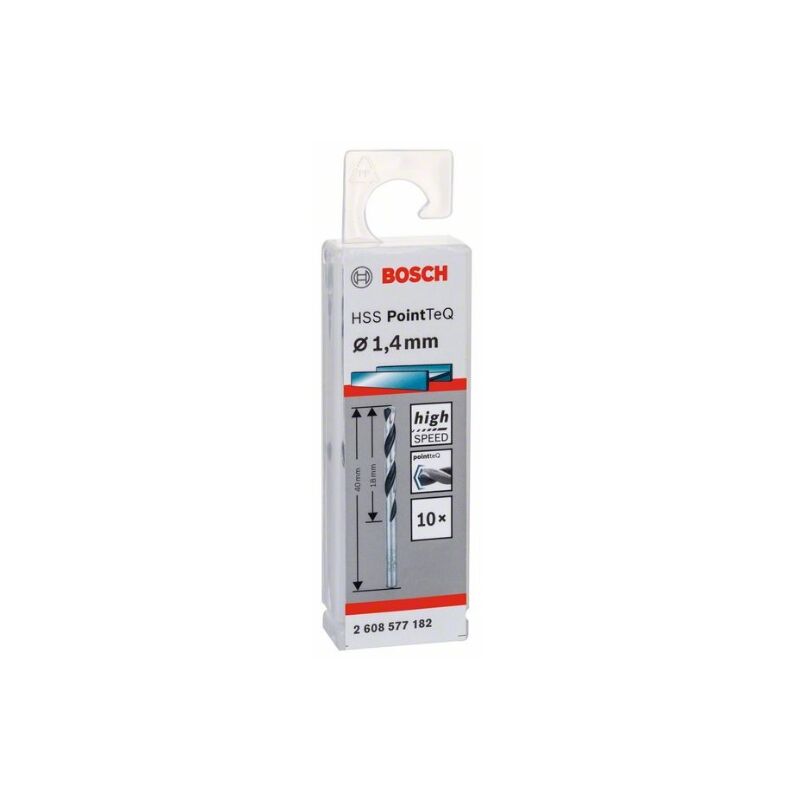 

Hss-Rpointteq Din338 1.4X18X40:10Uds. - Bosch