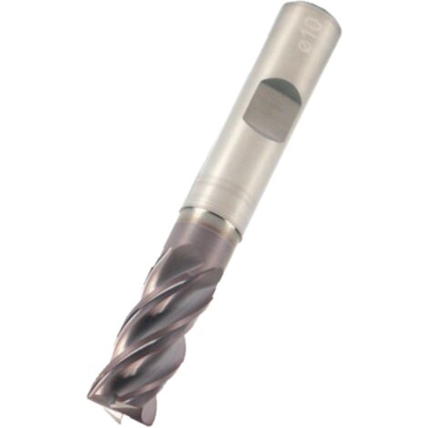 HSS Schaftfräser Z=3 lange Ausführung beschichtet 8 mm