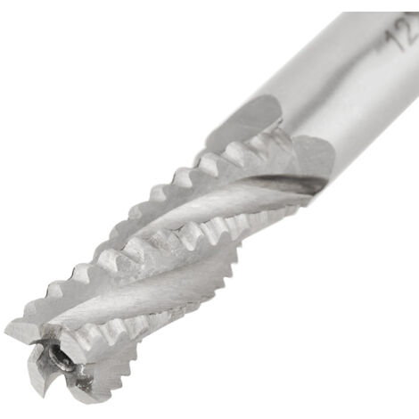 HSS-Schruppfräser, 4 Größen M6 M8 M10 M12 für CNC-Fräsen