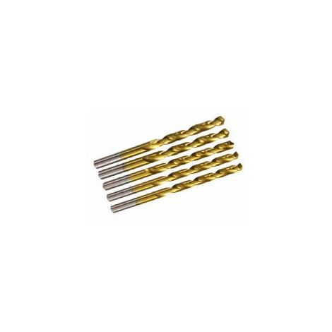 HSS-Spiralbohrer, titaniumbeschichtet 9,00 mm - 5 Stück