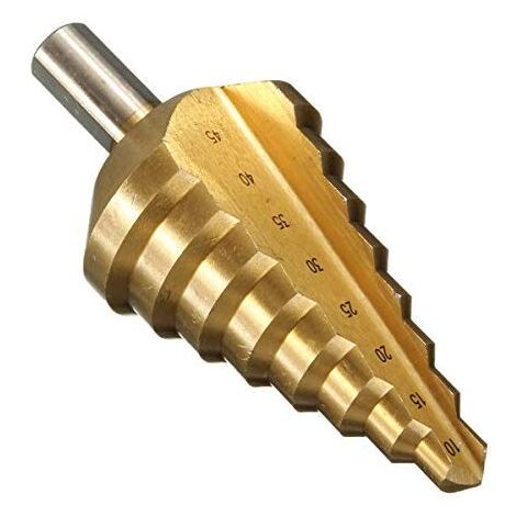 HSS step drill holder 10-45 mm