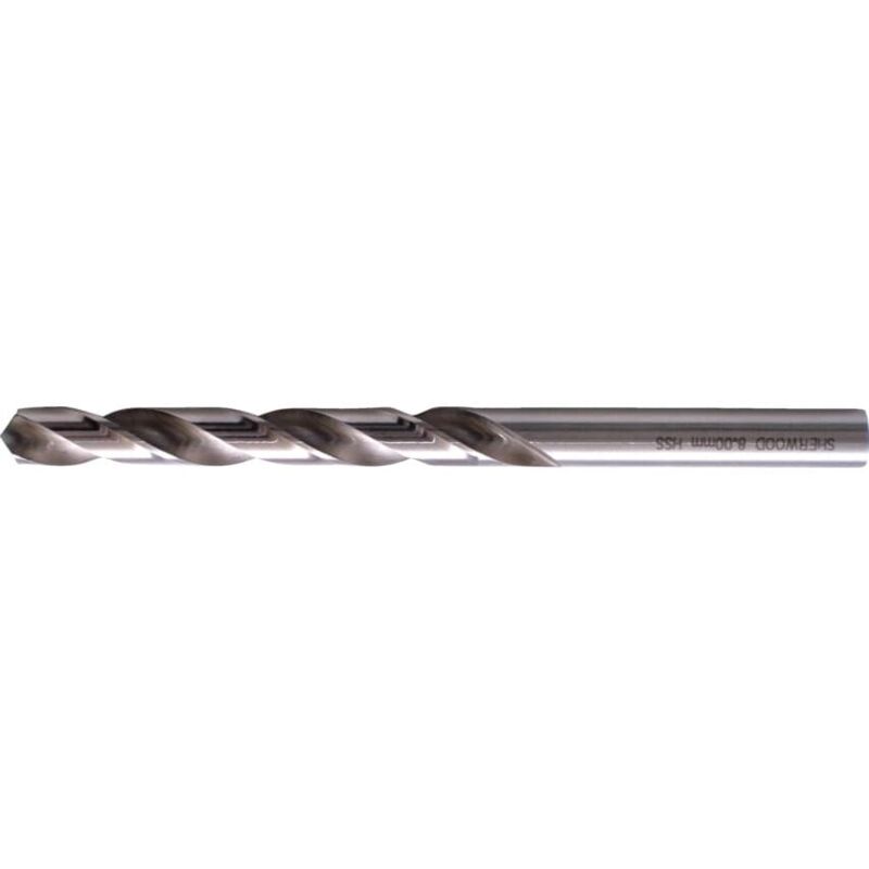 Sherwood - 7.90MM hss Straight Shank Jobber Drills - Bright Finish