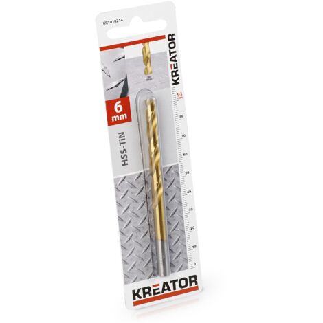 HSS Titan Metallbohrer Ø 6x93mm Kreator
