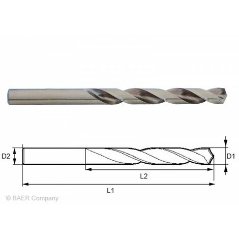 HSSE Extrem-Spiralbohrer 1,60 mm - 1 Stück"-"10016050